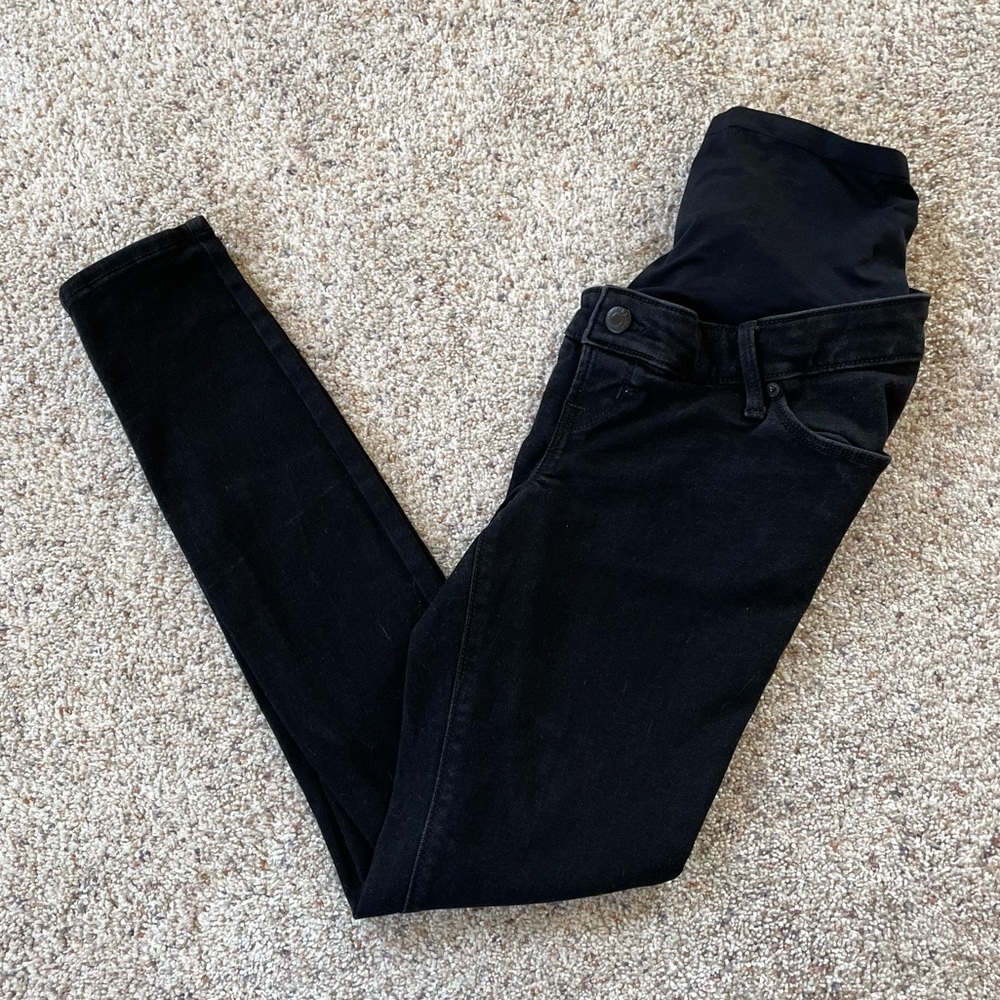 Maternity “Rockstar” super skinny jeans